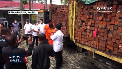 Polisi Ringkus Pembalak Liar dan Penimbun BBM di Kalsel