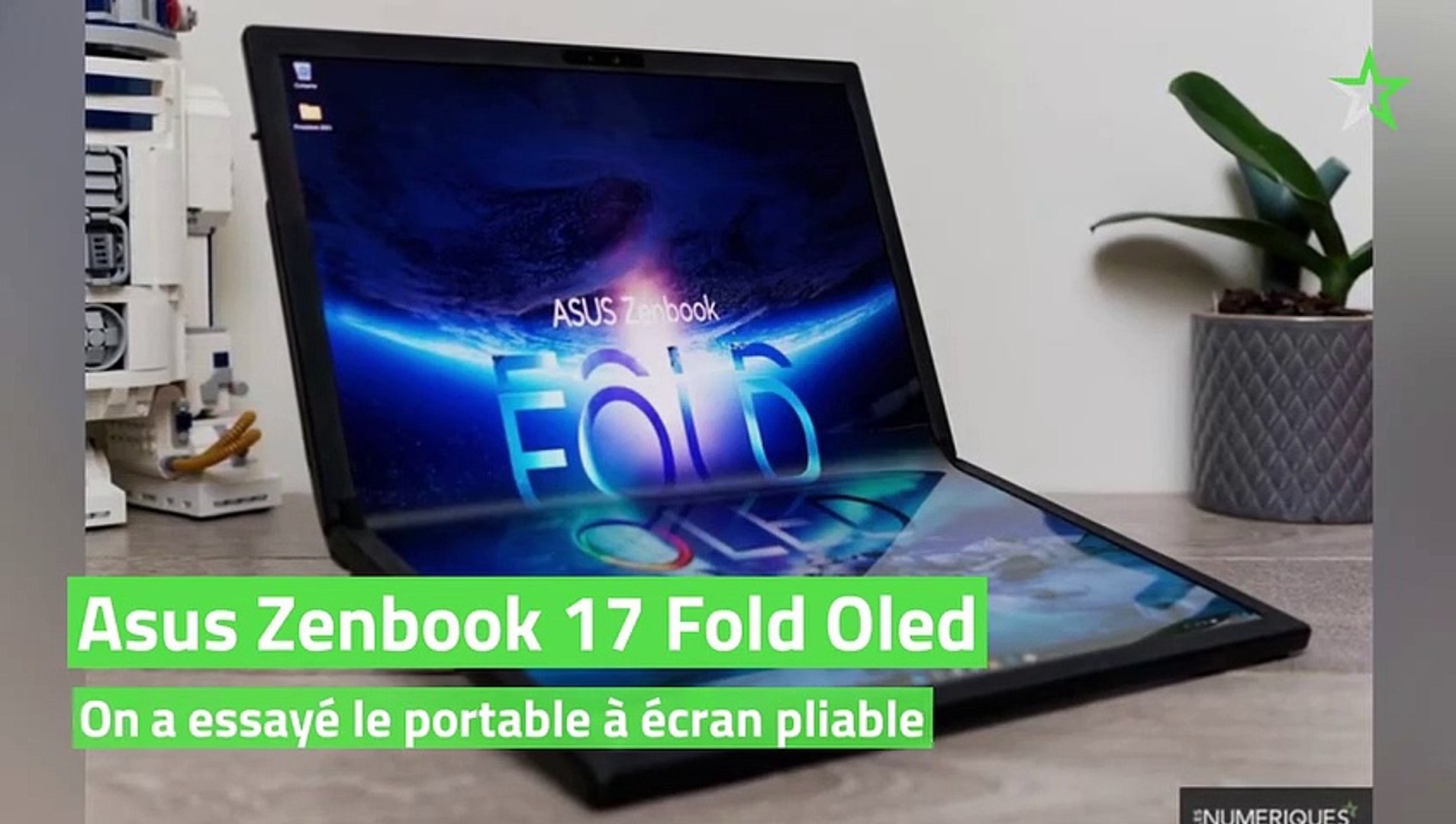 Test Asus ZenBook 17 Fold Oled : on a essayé le portable à écran pliable -  Vidéo Dailymotion