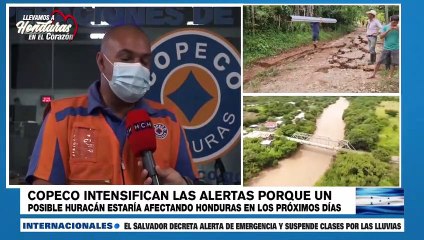 Decretan Alerta Roja en varios departamentos del país