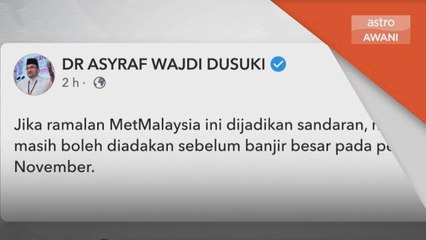 PRU15 | Boleh diadakan sebelum musim banjir - Asyraf Wajdi