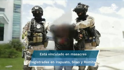 Capturan a "El Coco" en Guanajuato, presunto autor de masacres en tres municipios