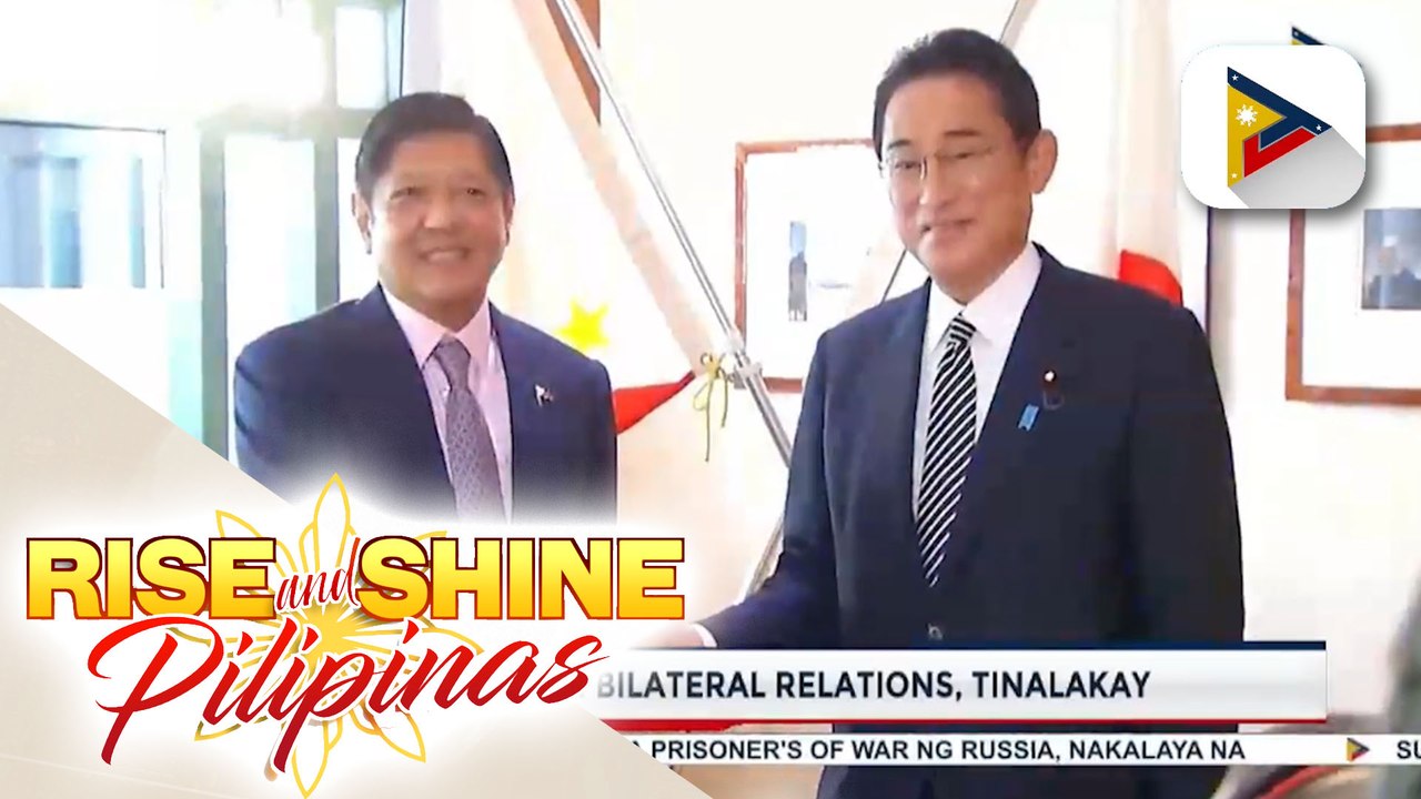 Regional security at kapayapaan sa Mindanao, tinalakay sa pulong nina Pres. Marcos Jr. at Japanese Prime Minister Fumio Kishida