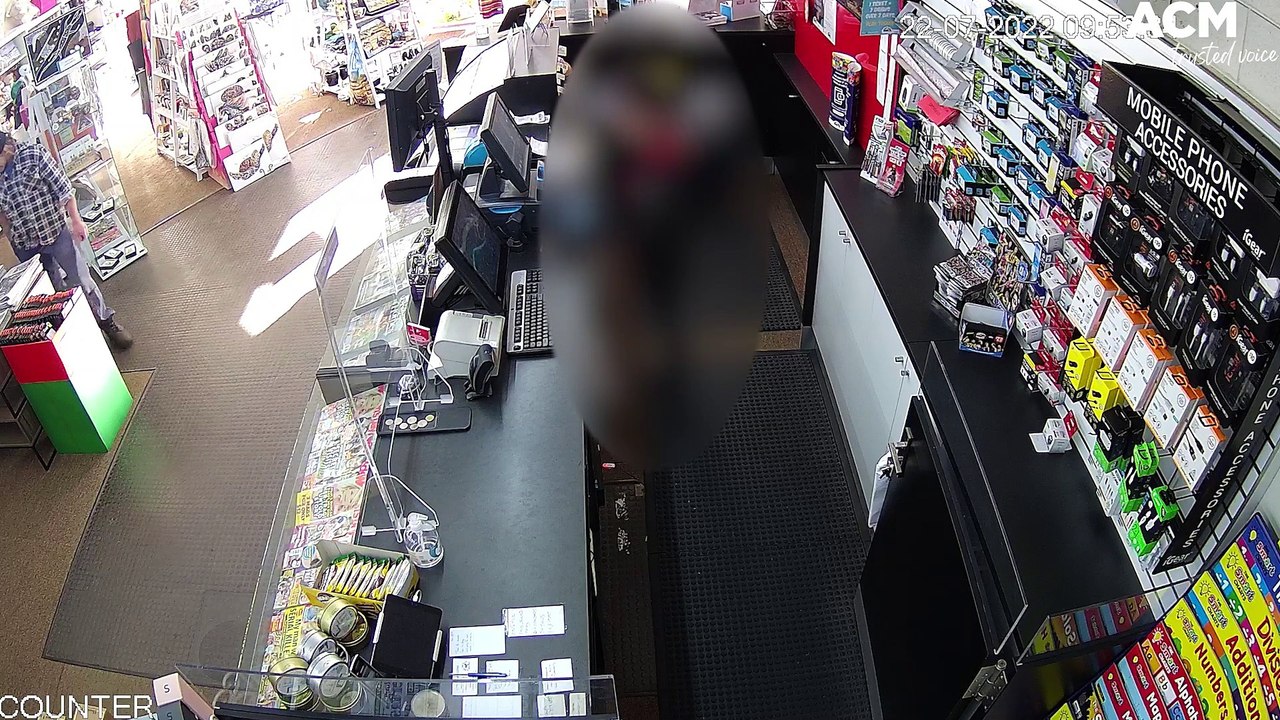 Travis Cashmore seen on CCTV less than half an...