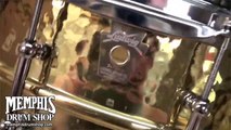Ludwig 5x14 and 6x14 Beaded Hammered Brass and Supra-Phonic Beaded Chrome over Brass Metal Snare Drum Unboxing [Memphis Drum Shop]