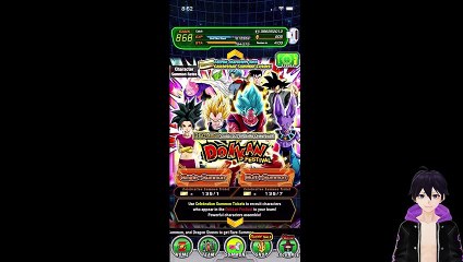 DBZ Dokkan Battle 350 million Celebration Ticket Banner part 1