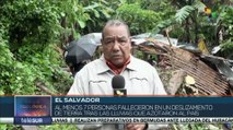 Fuertes lluvias dejan varios fallecidos en El Salvador