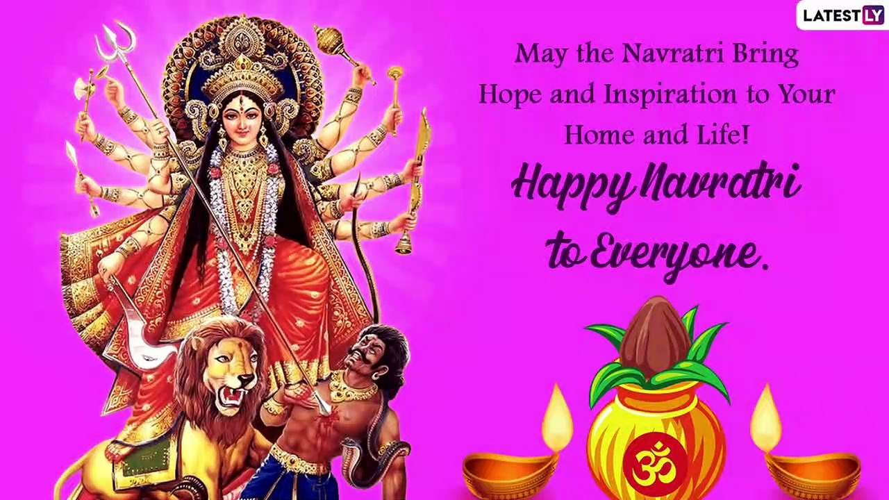 Sharad Navratri 2022 Greetings: Share Wishes and Messages To ...