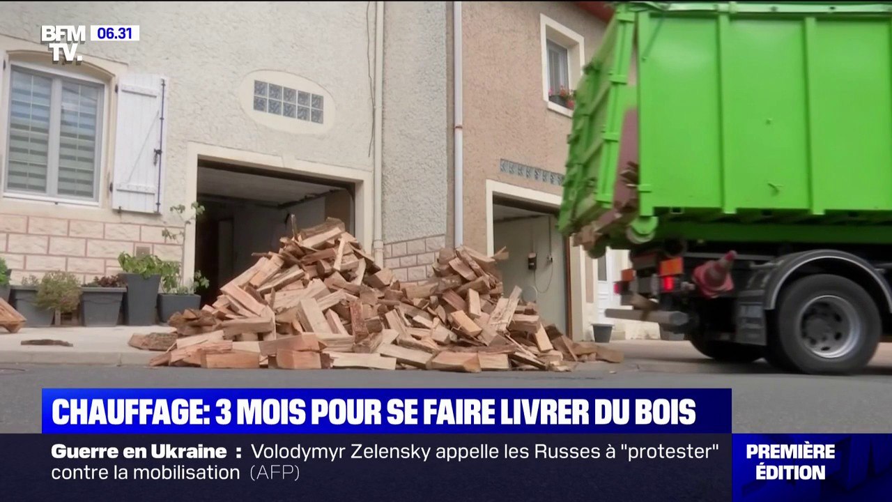 Crise énergétique: la demande en bois de chauffage explose et les délais de livraison s'allongent
