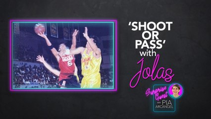 ‘Shoot or pass’ with Jolas! | Surprise Guest with Pia Arcangel