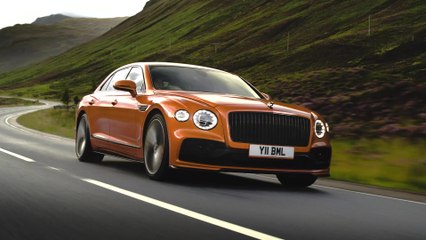 Bentley Flying Spur Speed Driving Video