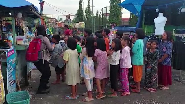 Monitoring Sambang Sekolah Bhabinkamtibmas Kel Hilir Barsel