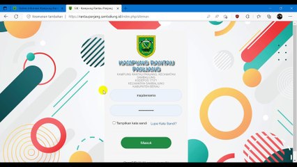 TUTORIAL MENGUBAH TULISAN DI MENU WEBSITE & MENAMPILKAN APARATUR KAMPUNG