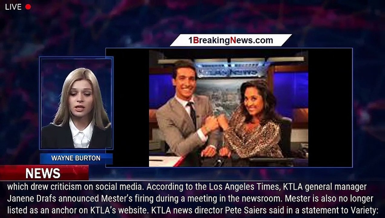 KTLA Anchor Mark Mester Fired After OnAir Reaction to Romero's
