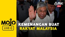Kemenangan hari ini untuk UMNO, BN: Ahmad Zahid
