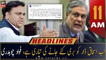 ARY News Headlines | 11 AM | 23rd September 2022