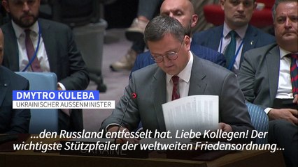Kuleba: "Russland wird diesen Krieg nie gewinnen!"