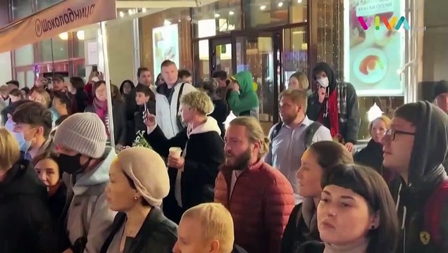 Aksi Protes Wamil, 1.300 Demonstran Rusia Diringkus Polisi