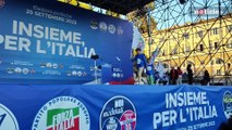 Chiusura campagna elettorale del centrodestra a Roma, la Meloni vince anche in piazza
