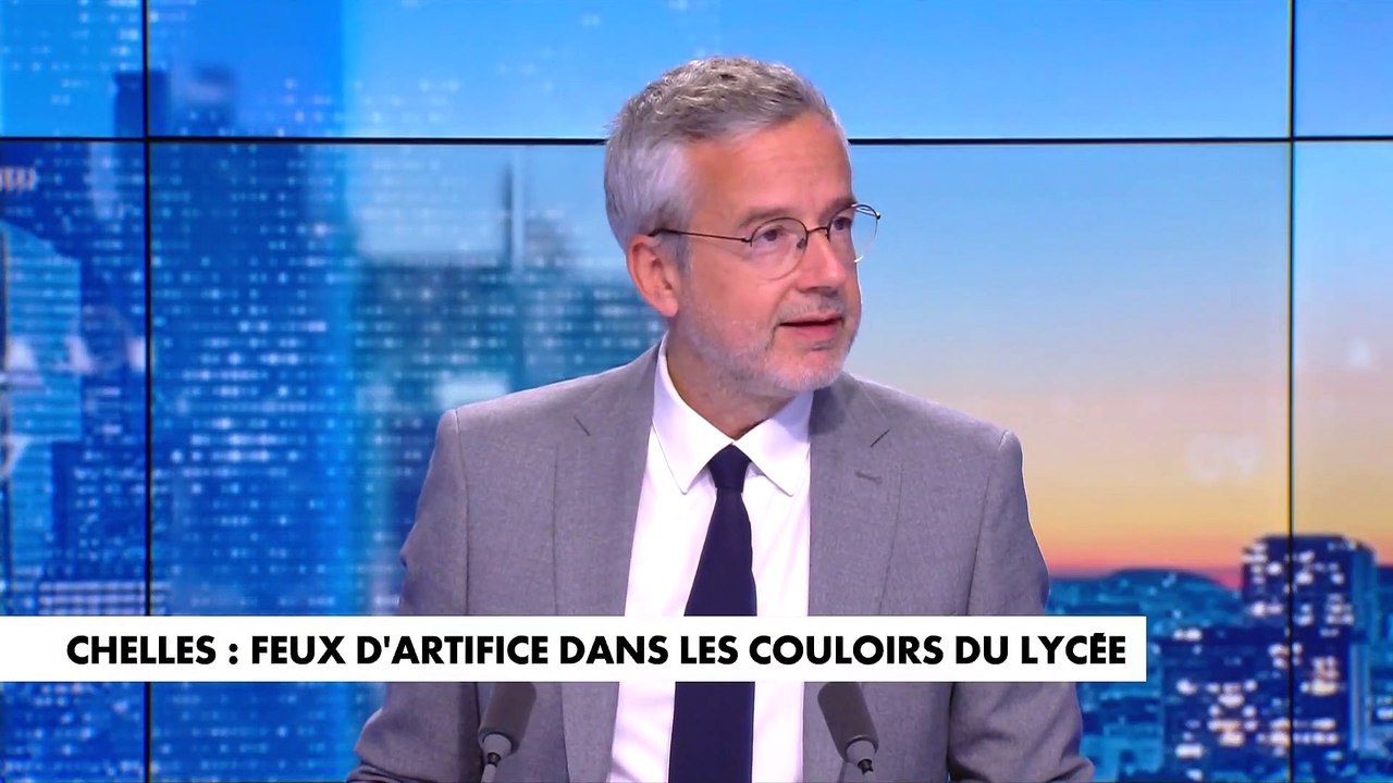 Seine-et-Marne: Des élèves d’un lycée de Chelles allument et lancent des feux d’artifice dans les couloirs de l’établissement - VIDEO