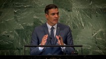 Sánchez defiende ante la ONU una solución política al conflicto del Sáhara Occidental