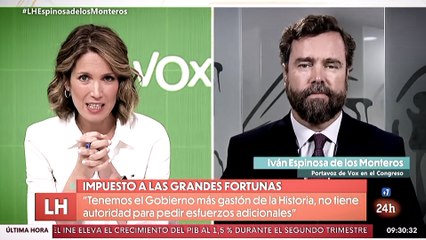 Una periodista de TVE no se calla ante el comportamiento de Espinosa de los Monteros: "¿Disculpe?"