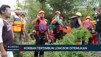 Korban Tertimbun Longsor Ditemukan