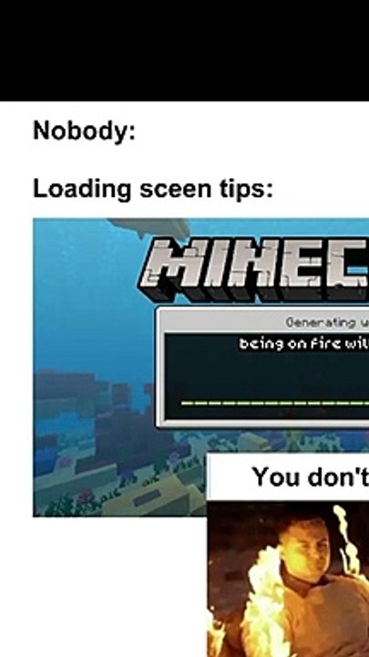Minecraft loading screen be like _ exe