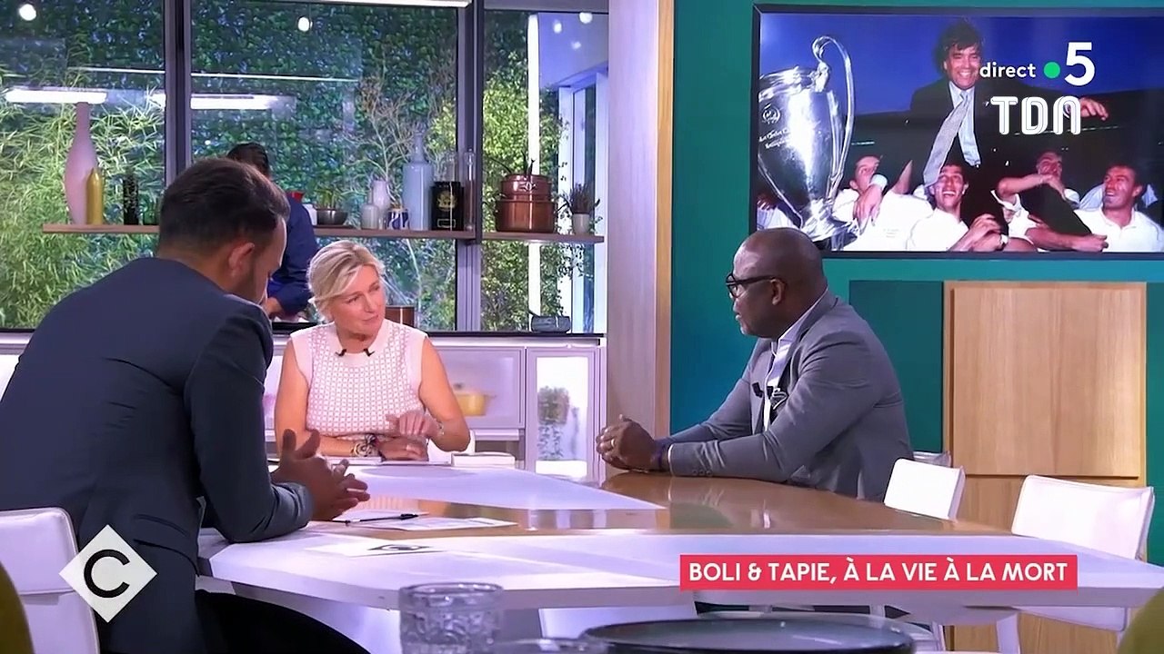 Basile Boli revient sur les derniers instants de Bernard Tapie