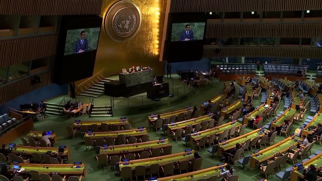 Así ha sido la intervención de Sánchez ante la Asamblea General de la ONU