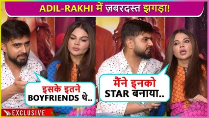 Maine Inko Star Banaya... Rakhi Sawant Ugly Fight With Boyfriend Adil Khan