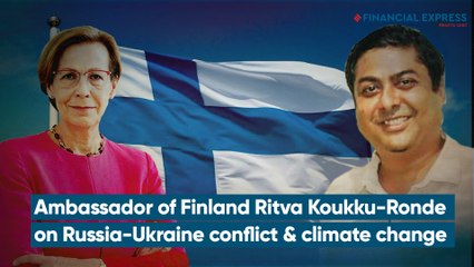 Ambassador of Finland Ritva Koukku-Ronde on Russia-Ukraine conflict-