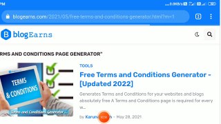 How to create website terms and conditions page in hindi 2022 ?  34