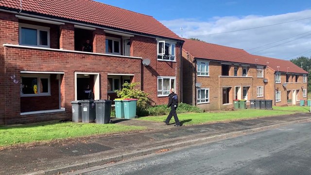 Suspicious flat fire in Preston