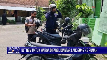 BLT BBM untuk Warga Difabel, Lansia dan ODGJ di Yogyakarta Diantar Langsung ke Rumah