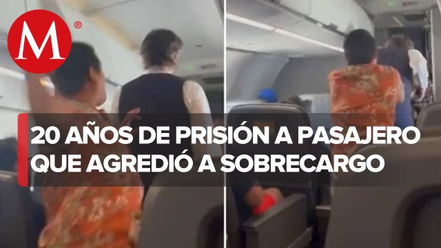 Pasajero golpea a sobrecargo en vuelo de American Airlines en EU; lo detienen