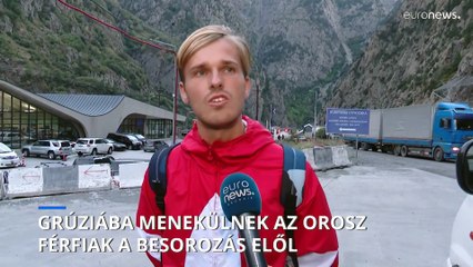 Mindenüket feladnak a sorozás elől menekülő oroszok