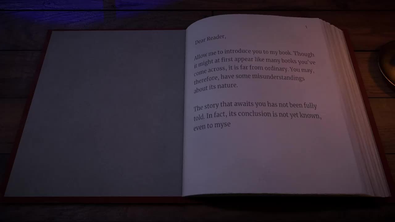 Beacon Pines - Les premières pages du livre