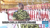 Procès de l'assassinat de Boukary Dabo au Burkina Faso : Gilbert Diendéré condamné à 20 ans de prison