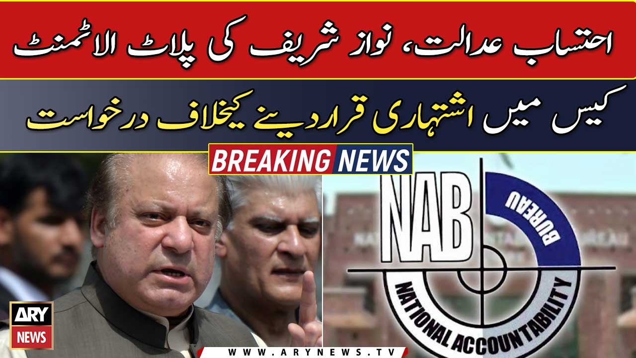 Nawaz Sharif seeks relief under amended NAB law