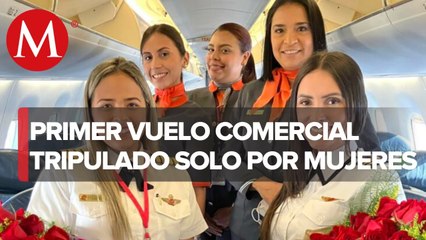 Despega primer avión tripulado por mujeres venezolanas