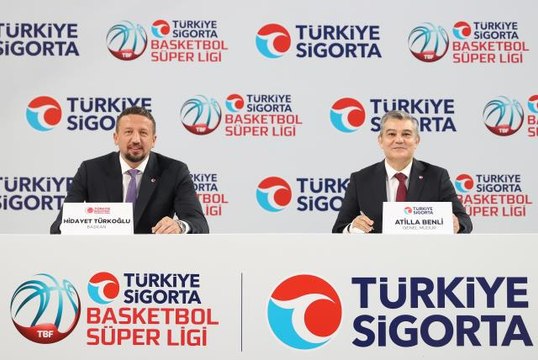 Basketbol Süper Ligi'nin yeni isim sponsoru, Türkiye Sigorta oldu