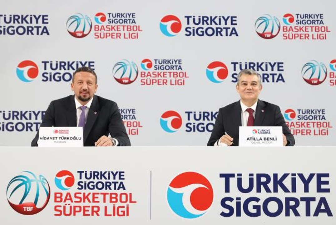 Basketbol Süper Ligi'nin yeni isim sponsoru, Türkiye Sigorta oldu