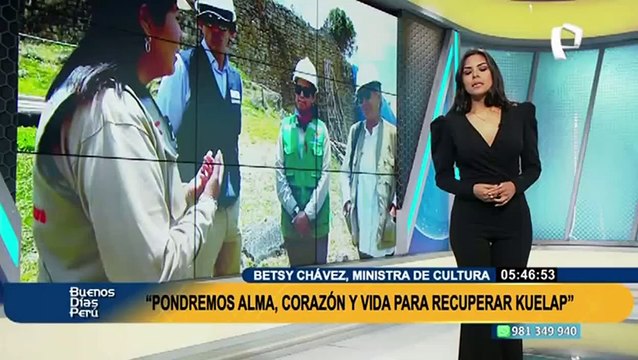 Chachapoyas: Ministra de Cultura supervisó avances de estudios técnicos en Kuélap