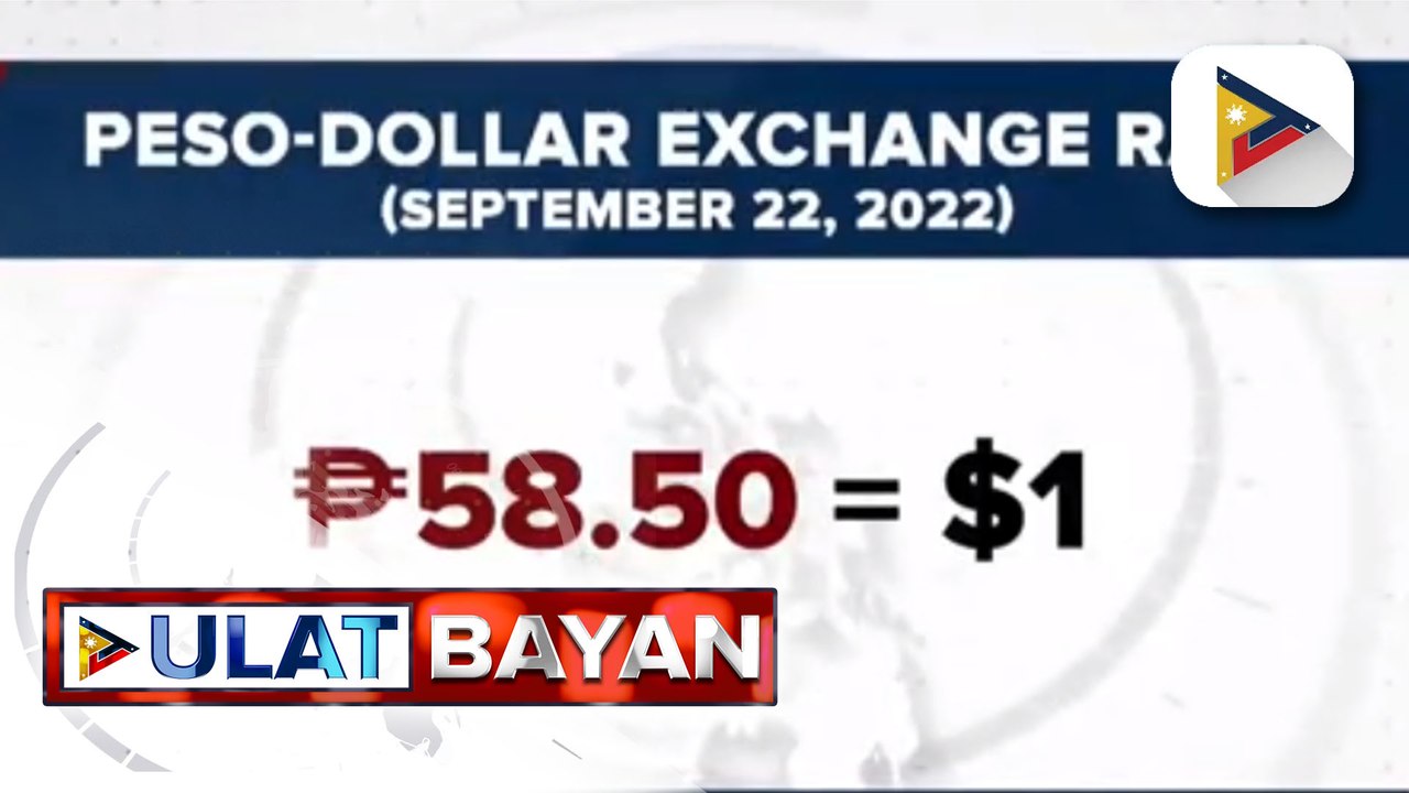 Halaga ng piso vs. dolyar, sumadsad sa panibagong all-time low