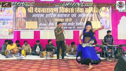 पूजा मारवाड़ी का सबसे धांसू डांस: दीपक तेजारा डीजे सॉन्ग पर || छोरिया गांव रे गढ़ की गुजरिया - New Dance Video - Rajasthani Song - Marwadi Live Bhajan Program