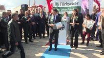 Bakan Kirişci, Türk Şeker Fabrikası Pancar Alım Kampanyası Töreni'ne katıldı