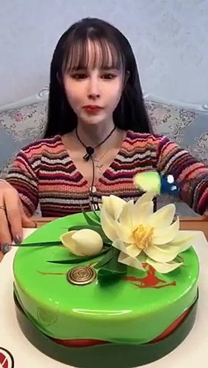 China_Cake_Eating,Myfood_Eating_ASMR#shorts