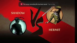 shadow fight 2 shadow vs hermit