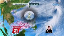 PAGASA: Bagyong Karding, bahagyang lumakas habang patuloy na tinutumbok ang bahagi ng Northern Luzon | 24 Oras