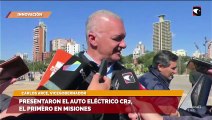 Presentaron el auto eléctrico CR2, el primero en Misiones